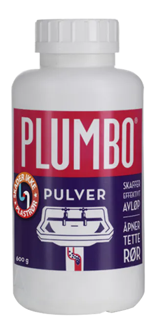 Hovedbilde Plumbo Avløpsåpner Pulver 600 g 
