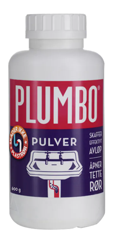 Plumbo Avløpsåpner Pulver 600 g 
