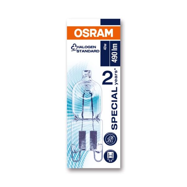 Osram Halogen G9 HaloPin Ovnsp&aelig;re 40W 