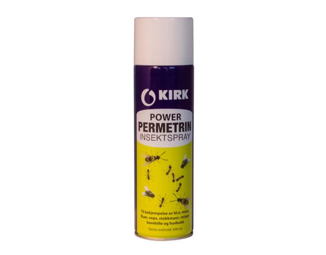Hovedbilde Kirk Power Permetrin 500 ml. Aerosol