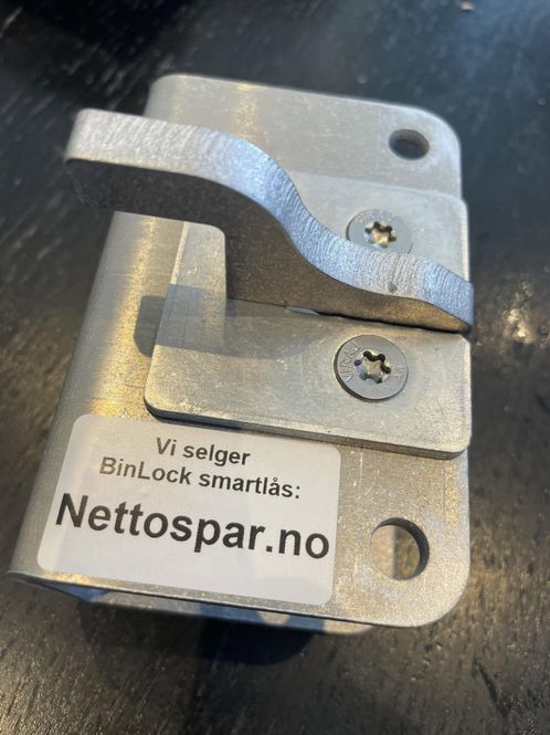 Hovedbilde 3 stk Bin-Lock smartlås for søppeldunker