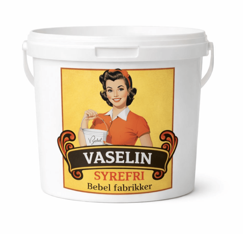 Vaselin syrefri 1 liter boks. Produseres i Bergen!