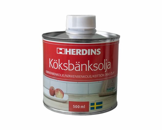 Hovedbilde Herdins Kjøkkenbenkolje 500 ml. 