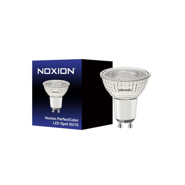 Noxion PerfectColor LED spot GU10 PAR16 4W 345lm 36D - 930 varm hvit | beste fargegjengivelse - dimbar - erstatter 50W 
