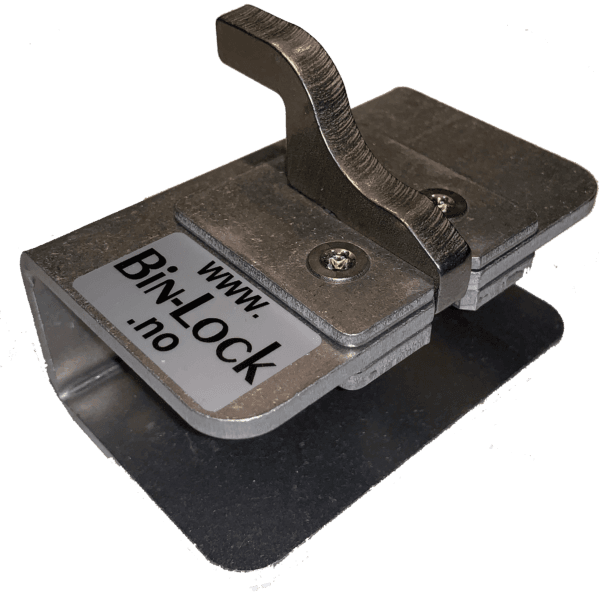 4 stk Bin-Lock smartlås for søppeldunker